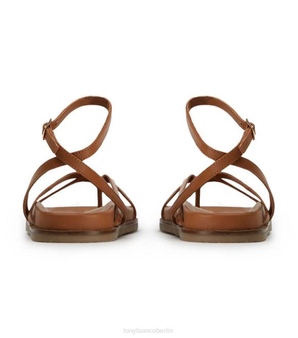 Sandalen| de Tony Bianco Frauen Lucie-Sandalen hellbraunes Nappaleder 4624627